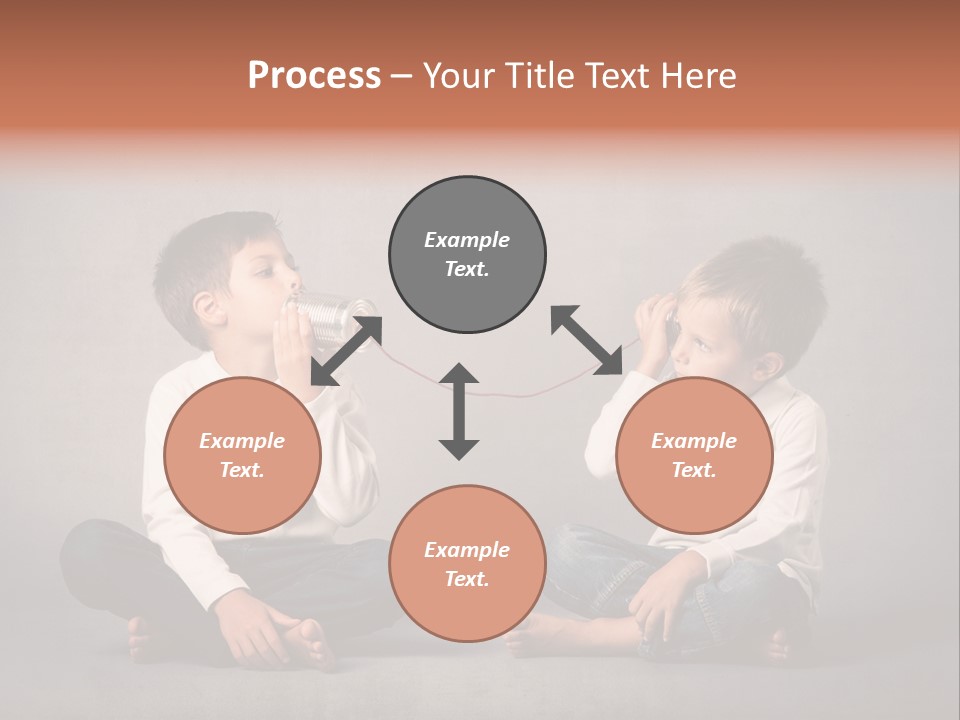 Connection Play Child PowerPoint Template