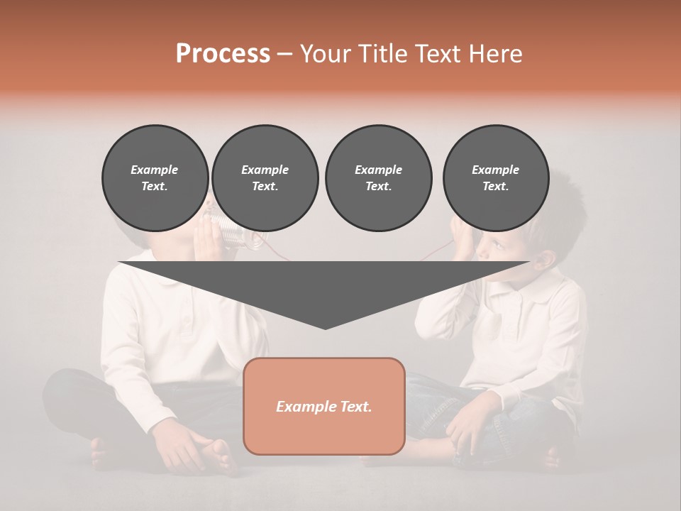 Connection Play Child PowerPoint Template