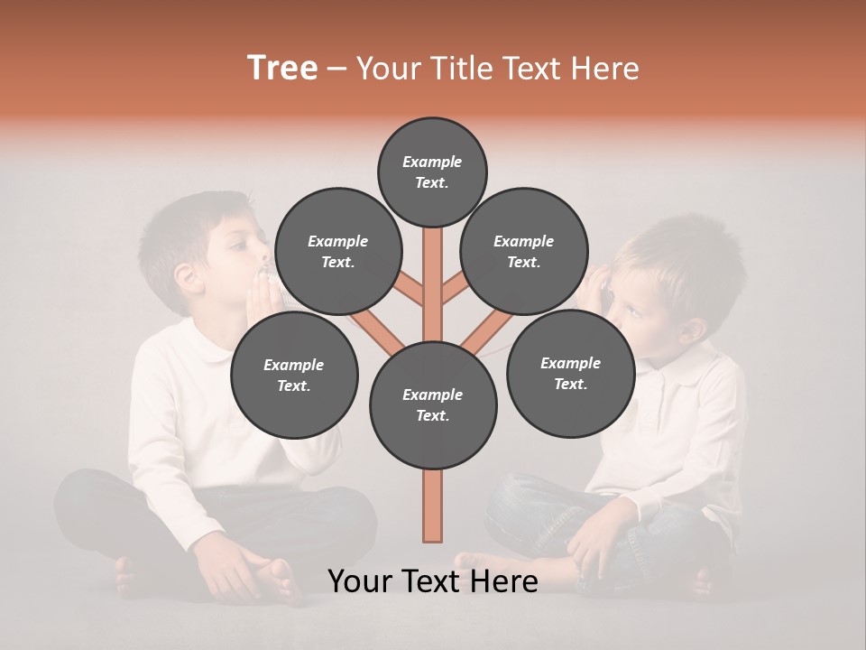 Connection Play Child PowerPoint Template