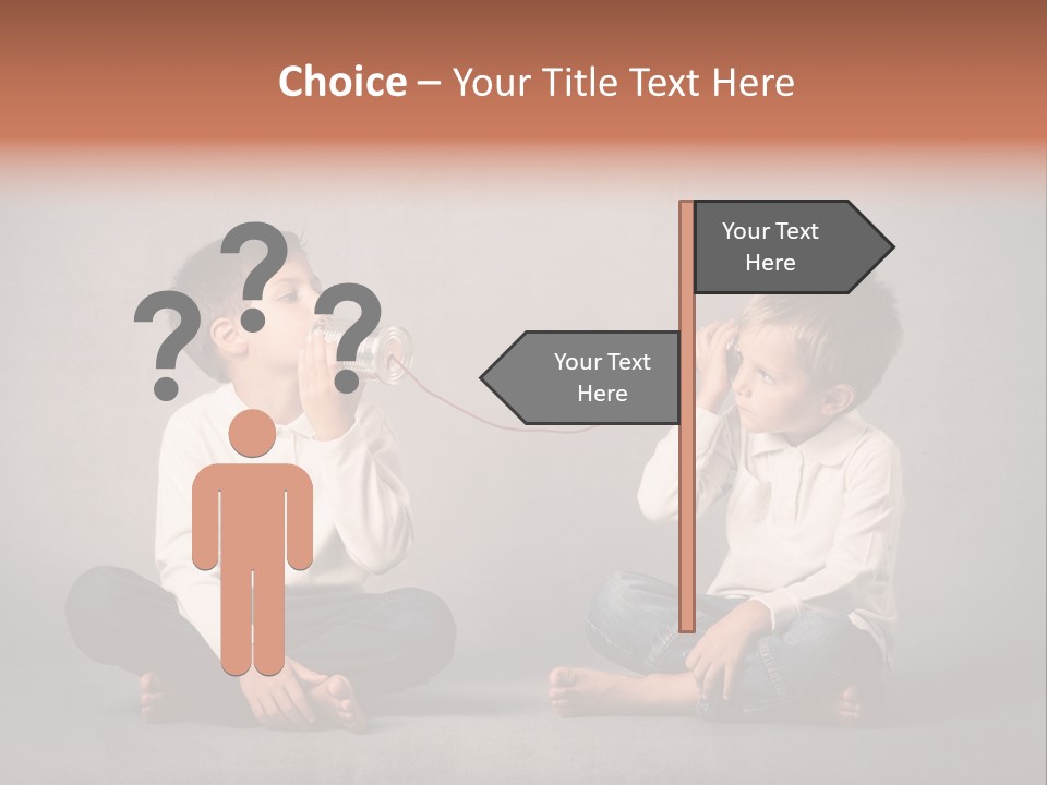 Connection Play Child PowerPoint Template