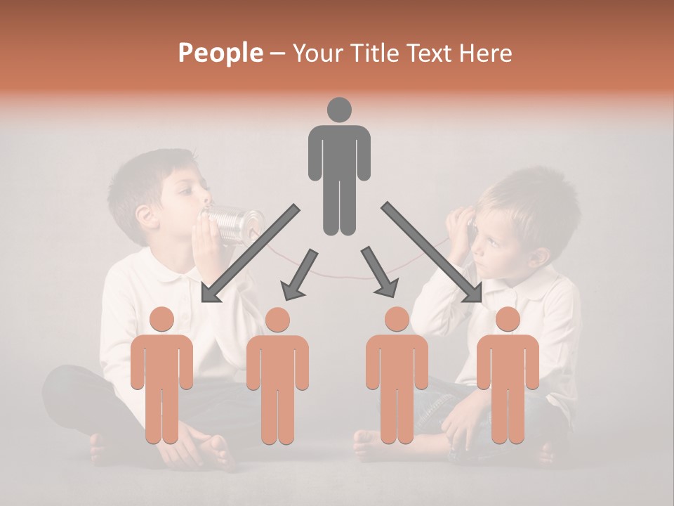 Connection Play Child PowerPoint Template