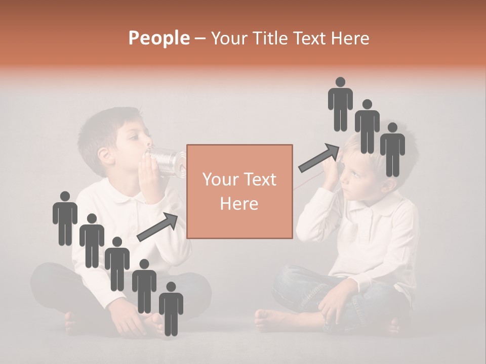 Connection Play Child PowerPoint Template