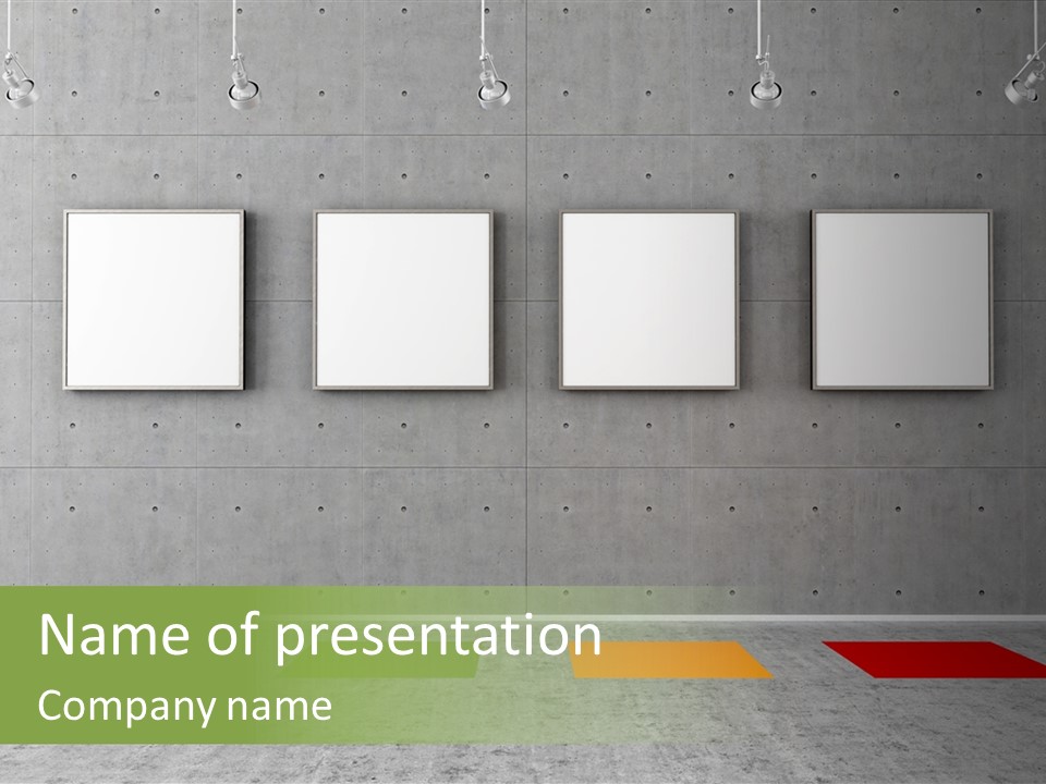 Spotlight Collection Indoor PowerPoint Template