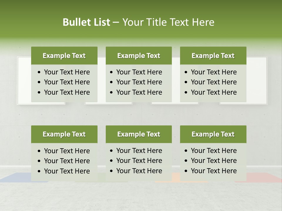 Spotlight Collection Indoor PowerPoint Template