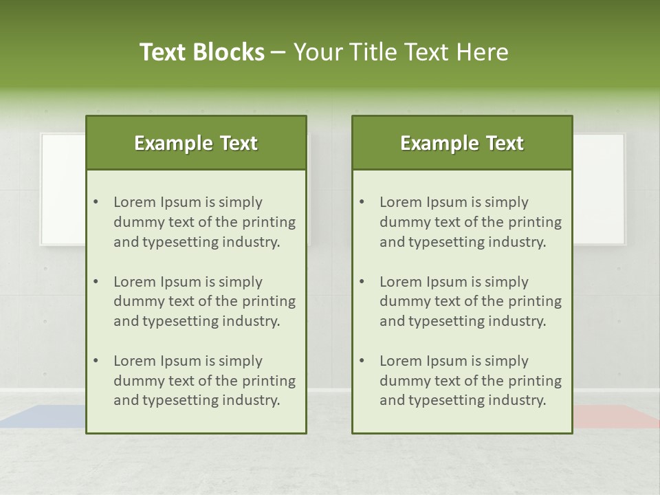Spotlight Collection Indoor PowerPoint Template