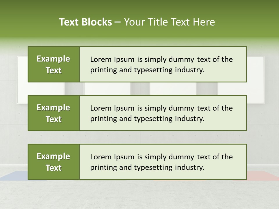 Spotlight Collection Indoor PowerPoint Template
