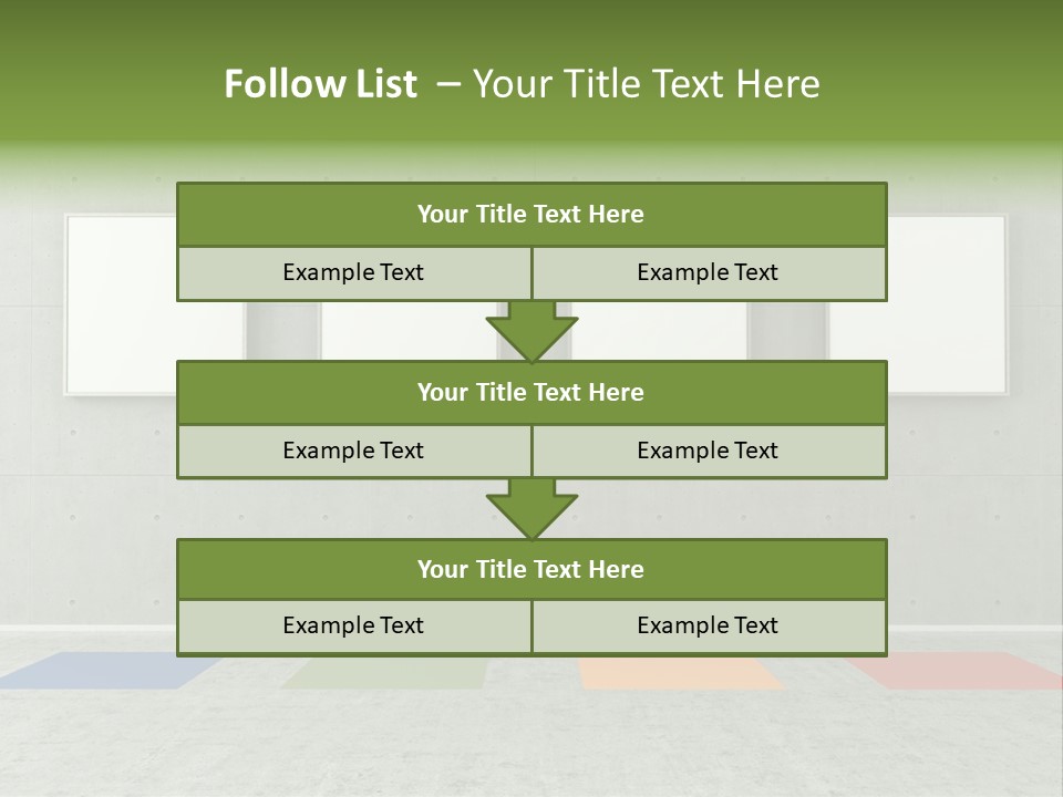Spotlight Collection Indoor PowerPoint Template