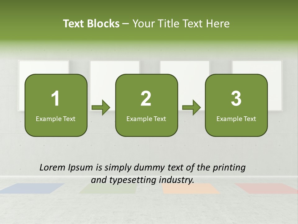 Spotlight Collection Indoor PowerPoint Template