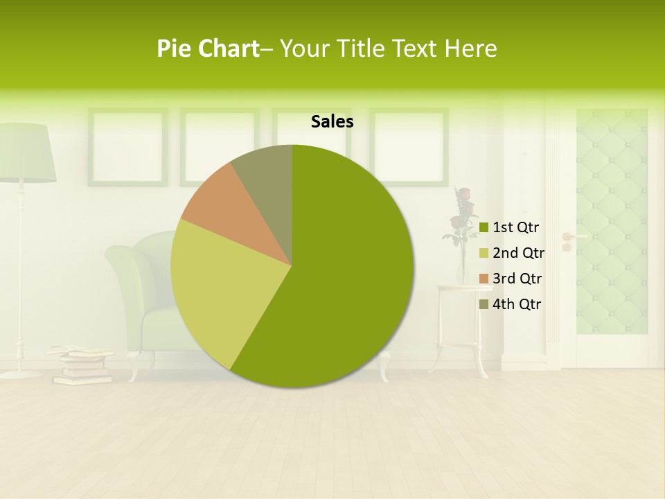 Living Roses Interior PowerPoint Template