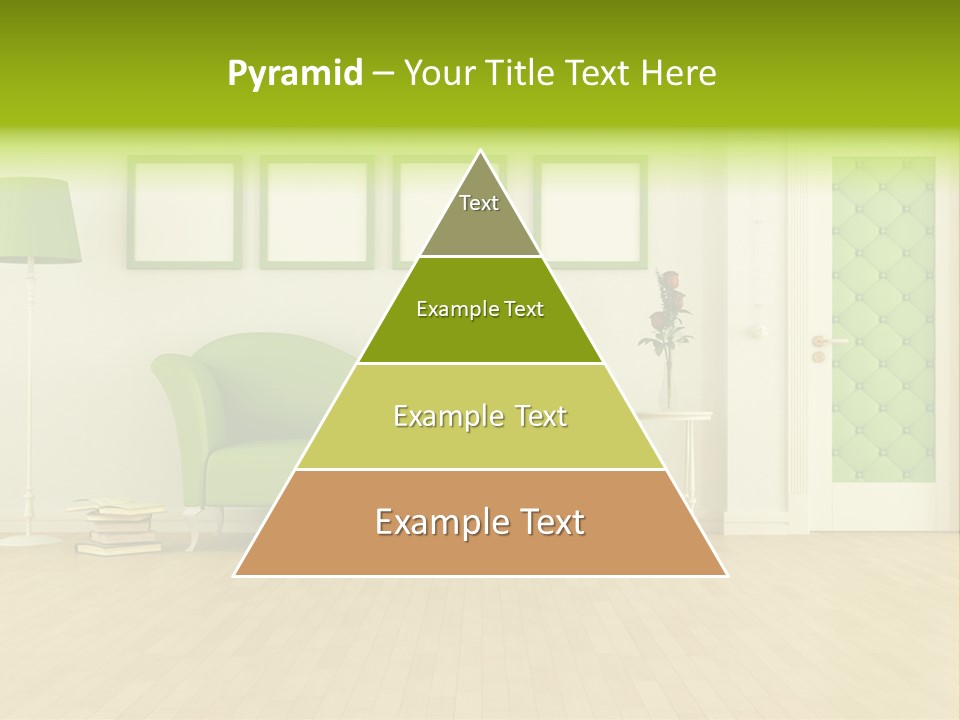 Living Roses Interior PowerPoint Template