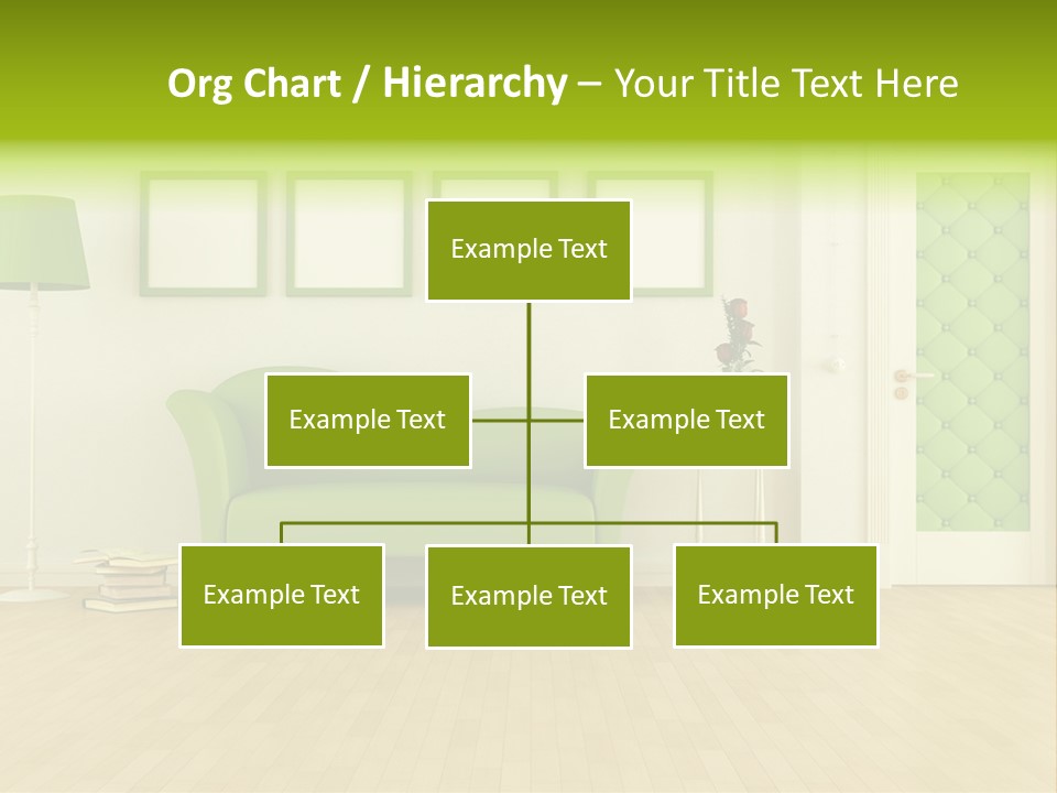 Living Roses Interior PowerPoint Template