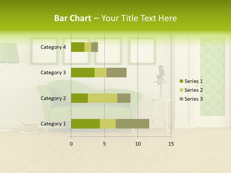 Living Roses Interior PowerPoint Template