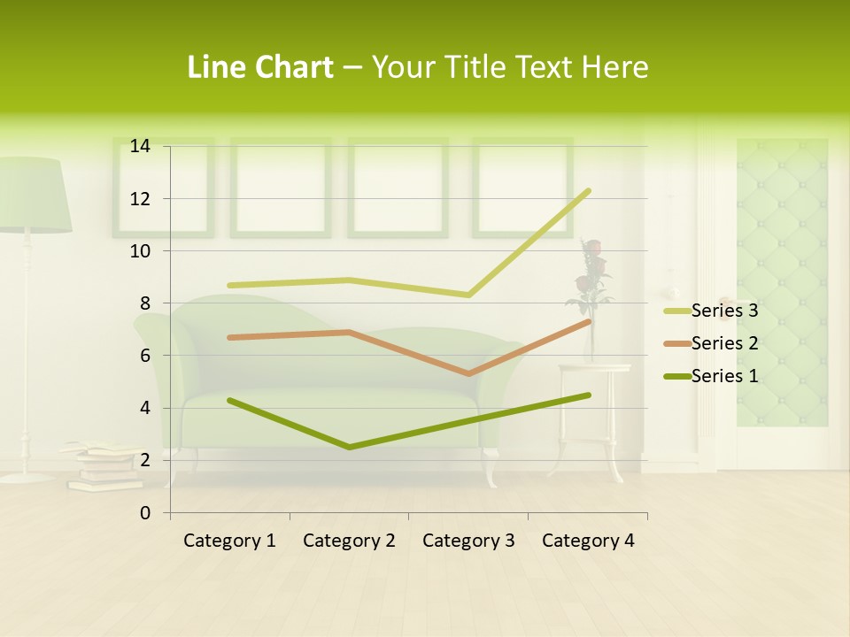 Living Roses Interior PowerPoint Template