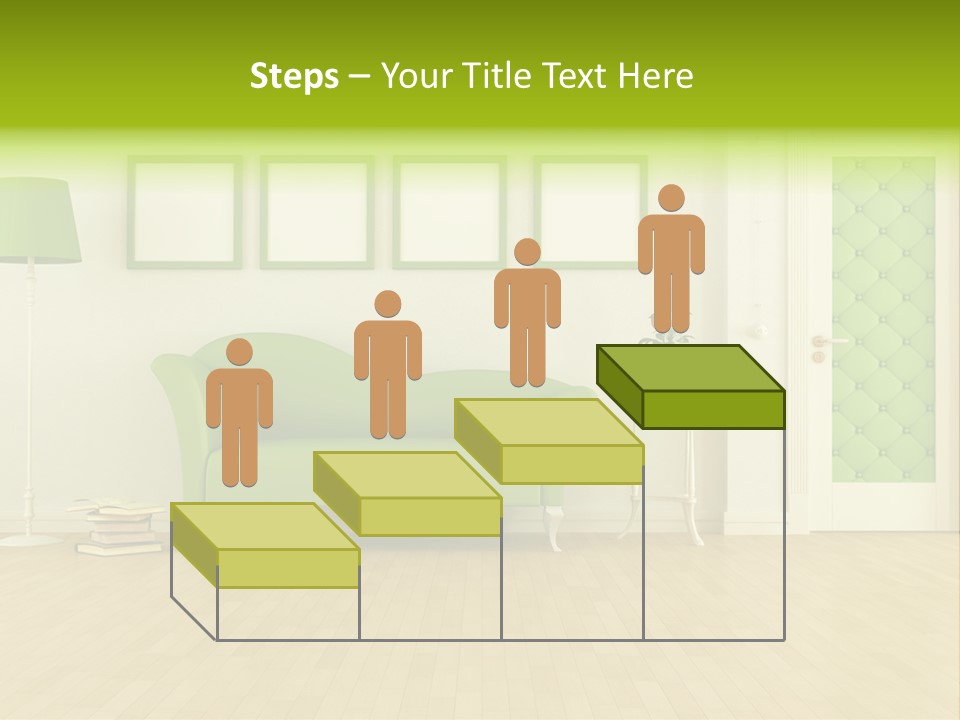 Living Roses Interior PowerPoint Template