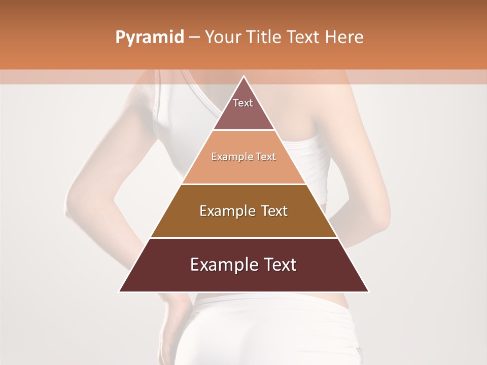 Gym Sexy Waist PowerPoint Template