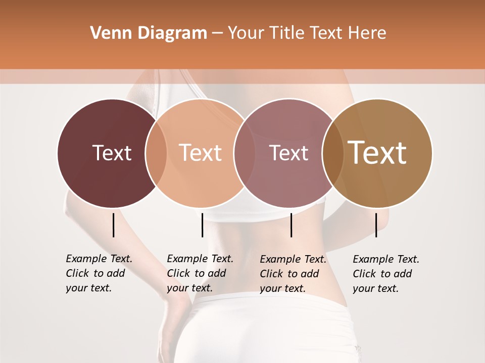 Gym Sexy Waist PowerPoint Template