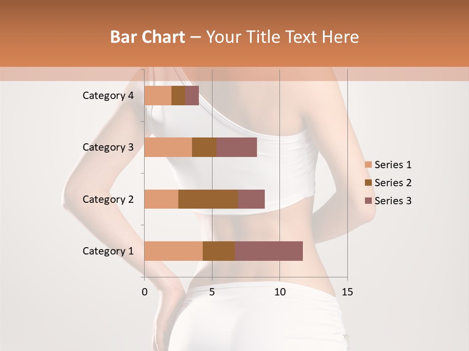 Gym Sexy Waist PowerPoint Template