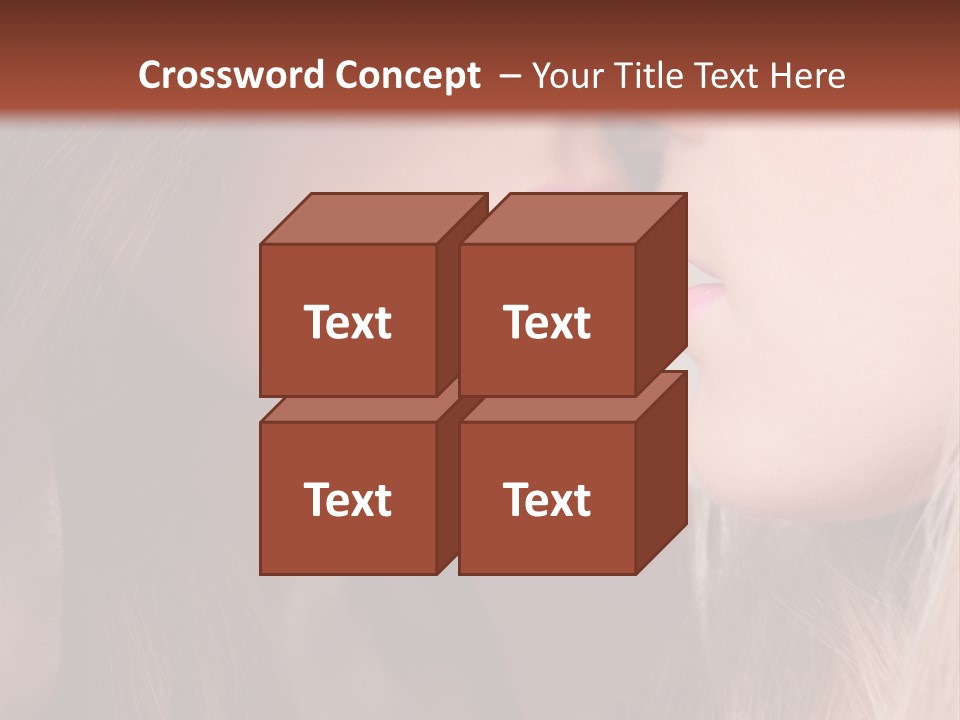 Pink Relationship Girl PowerPoint Template