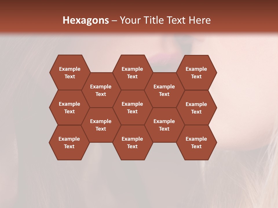 Pink Relationship Girl PowerPoint Template