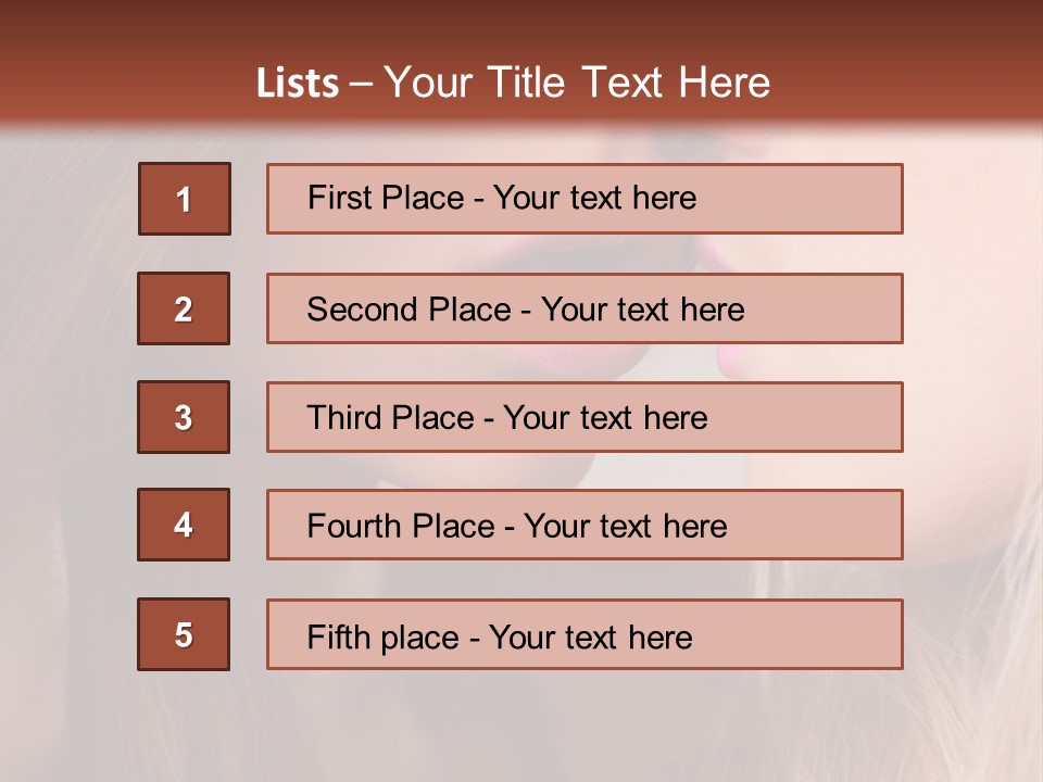 Pink Relationship Girl PowerPoint Template
