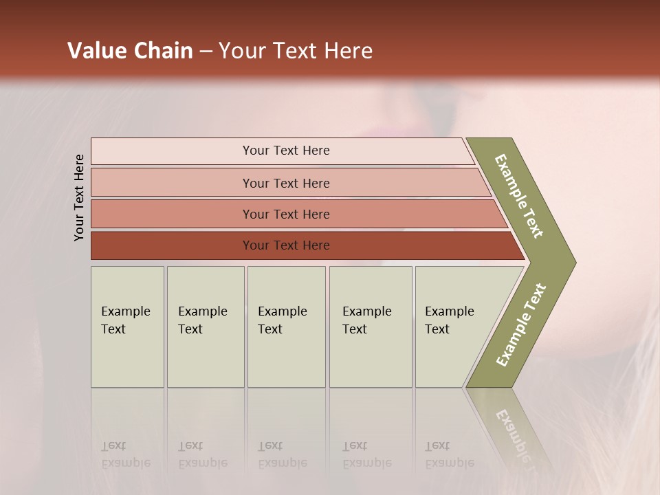 Pink Relationship Girl PowerPoint Template