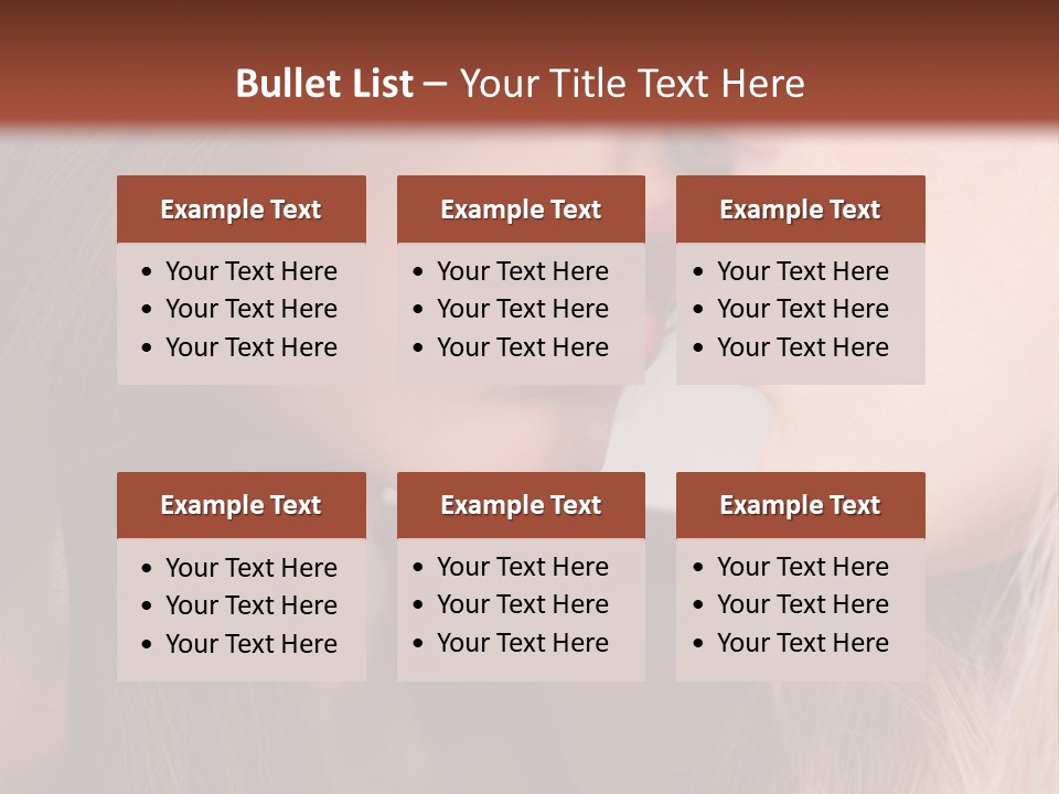 Pink Relationship Girl PowerPoint Template