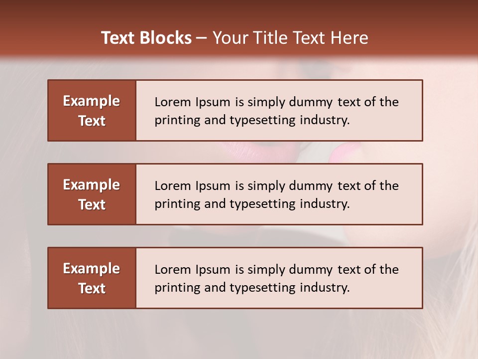 Pink Relationship Girl PowerPoint Template