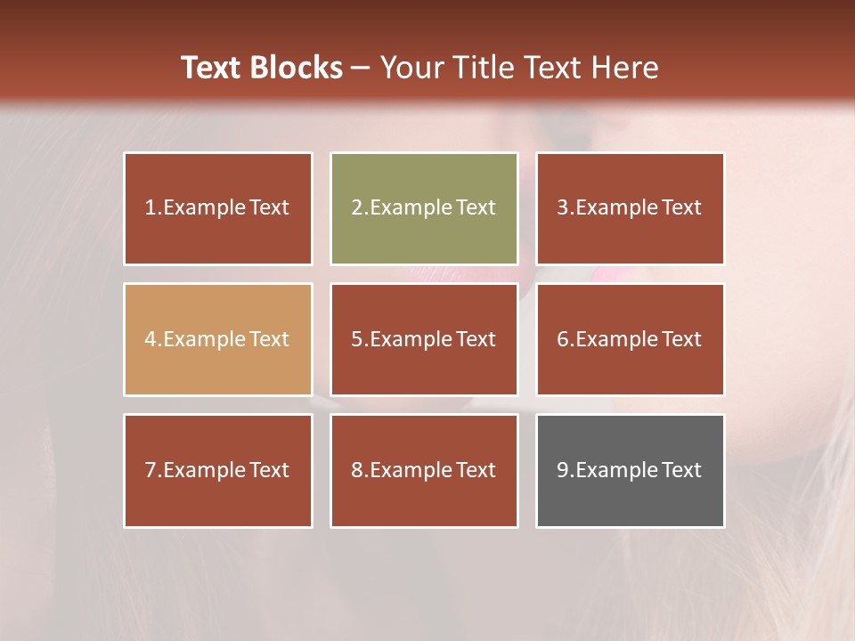 Pink Relationship Girl PowerPoint Template