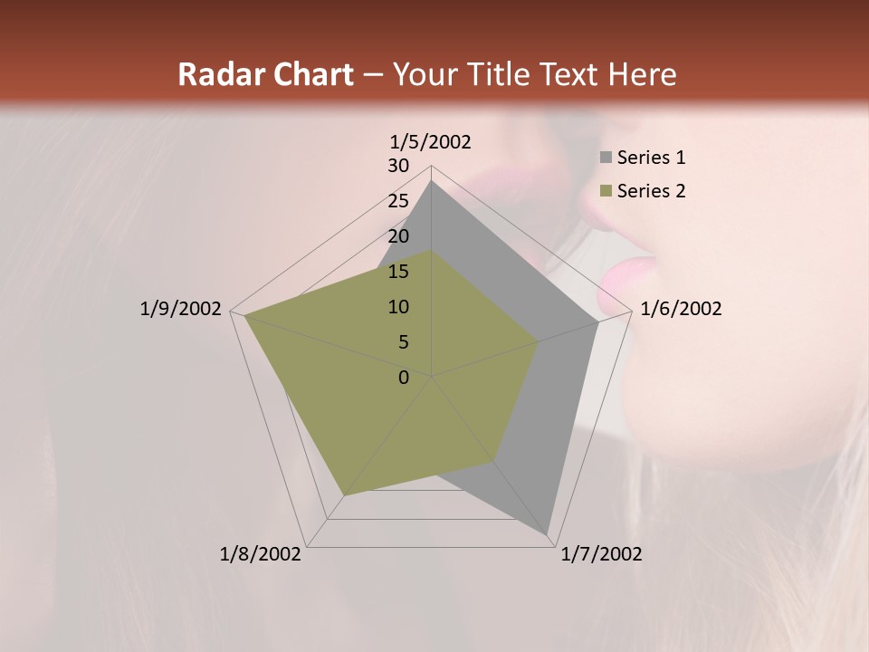 Pink Relationship Girl PowerPoint Template