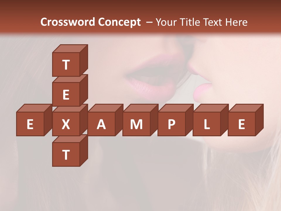 Pink Relationship Girl PowerPoint Template