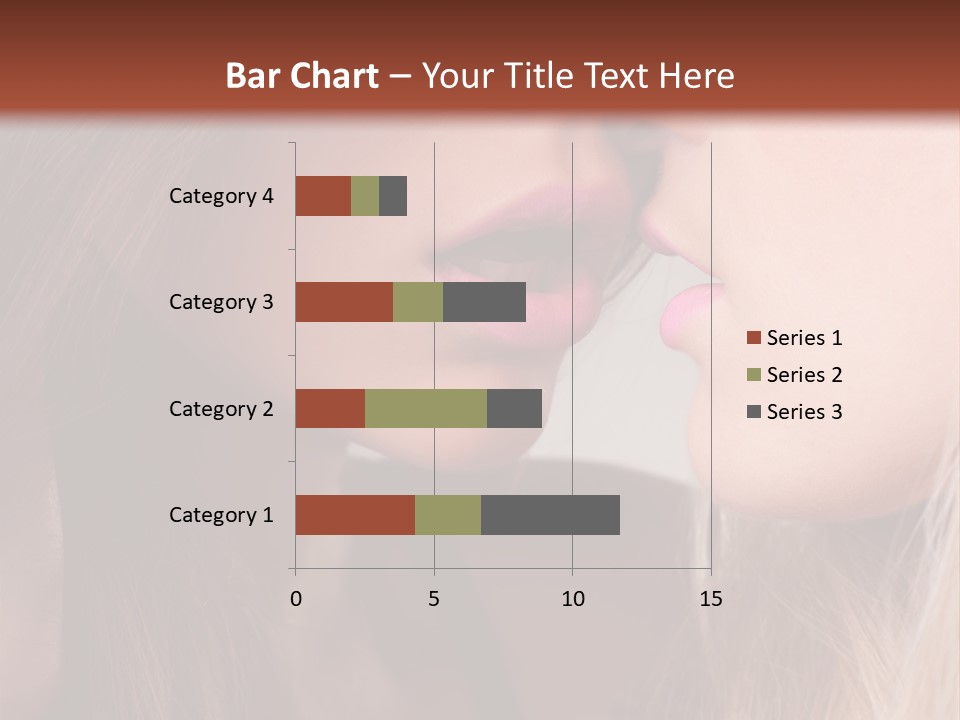 Pink Relationship Girl PowerPoint Template