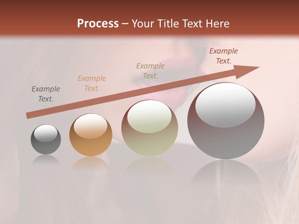 Pink Relationship Girl PowerPoint Template