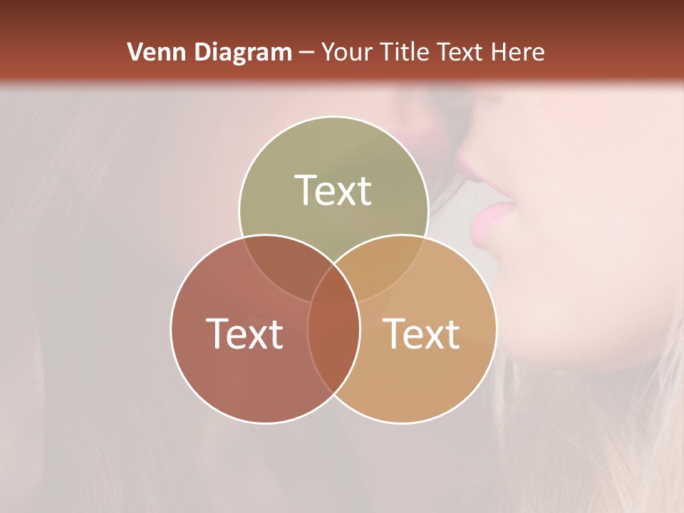 Pink Relationship Girl PowerPoint Template