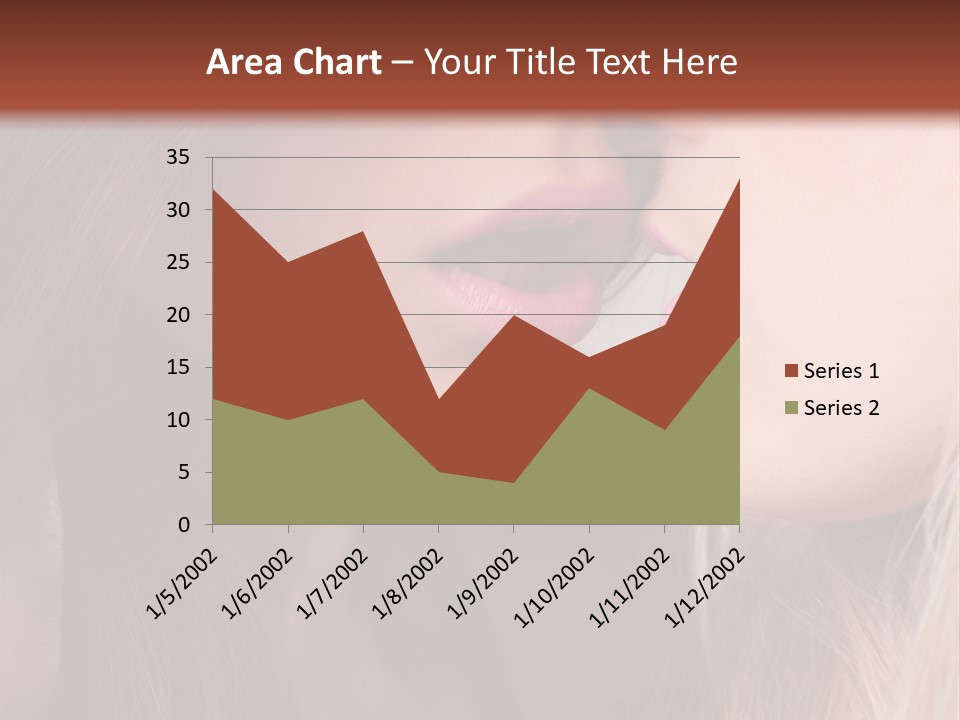 Pink Relationship Girl PowerPoint Template