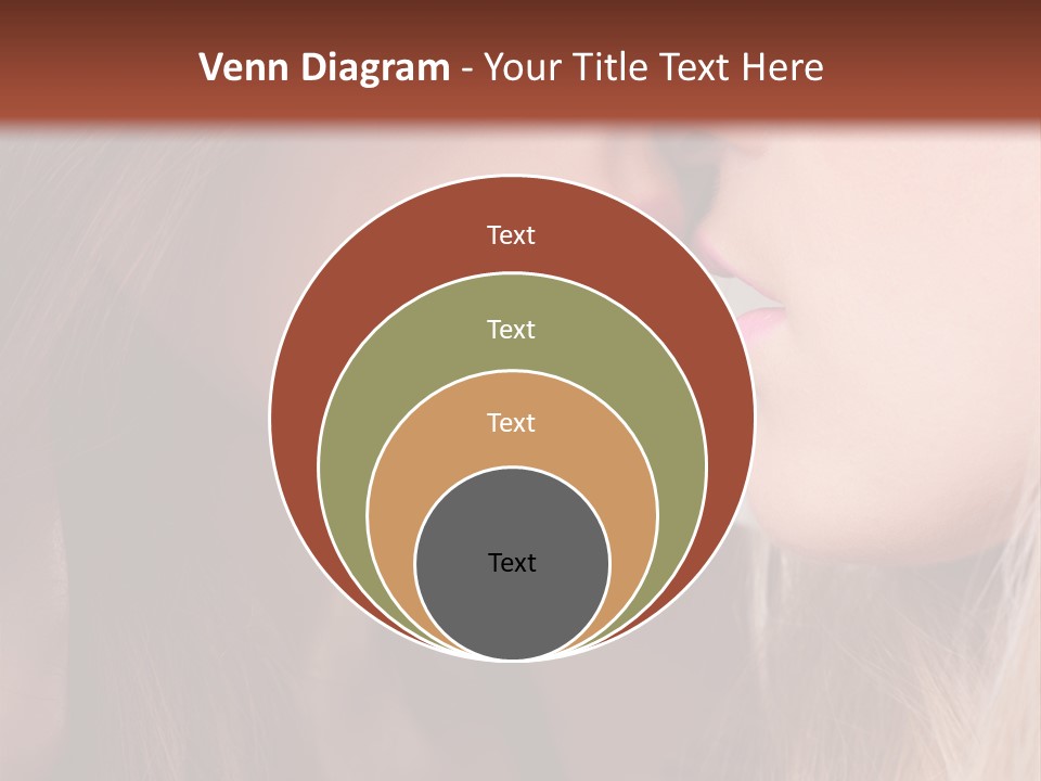 Pink Relationship Girl PowerPoint Template