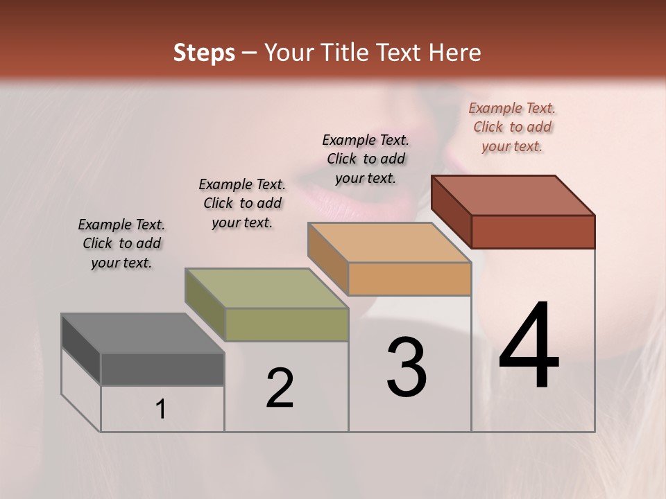 Pink Relationship Girl PowerPoint Template