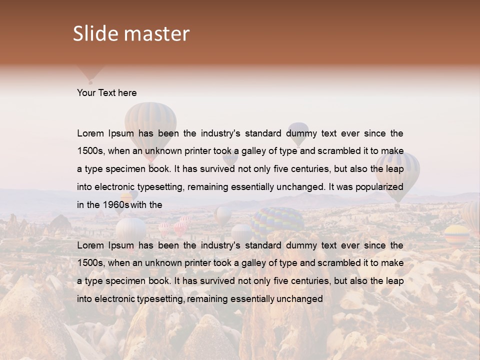 Anatolia Background Rock PowerPoint Template