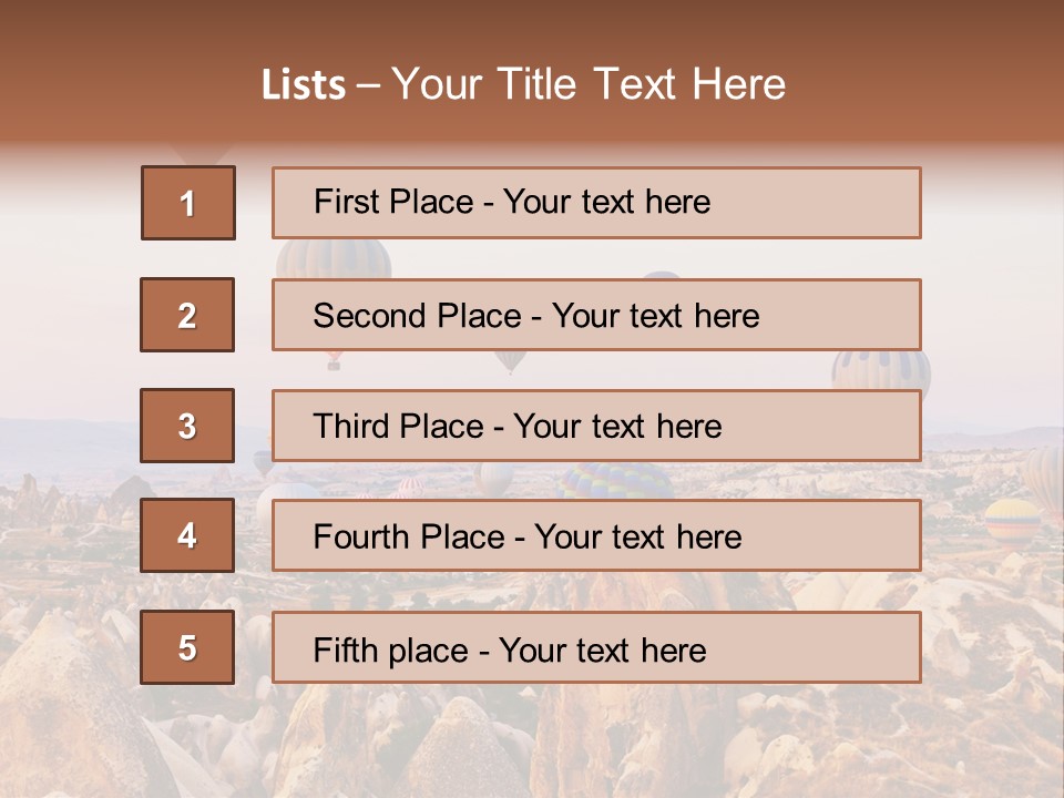 Anatolia Background Rock PowerPoint Template