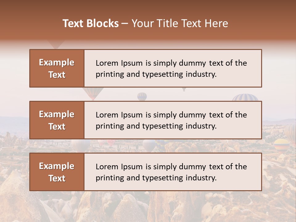 Anatolia Background Rock PowerPoint Template