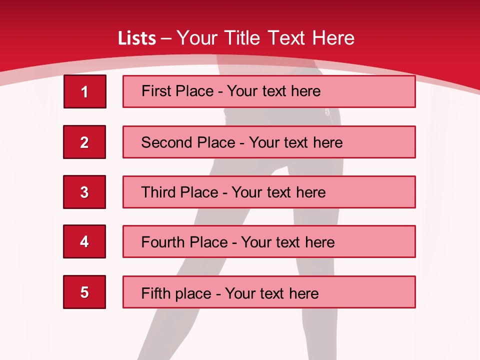 Head Haircut Young PowerPoint Template
