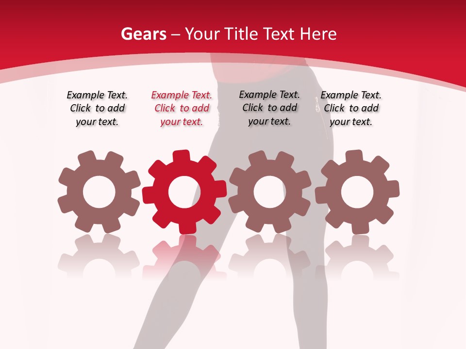 Head Haircut Young PowerPoint Template