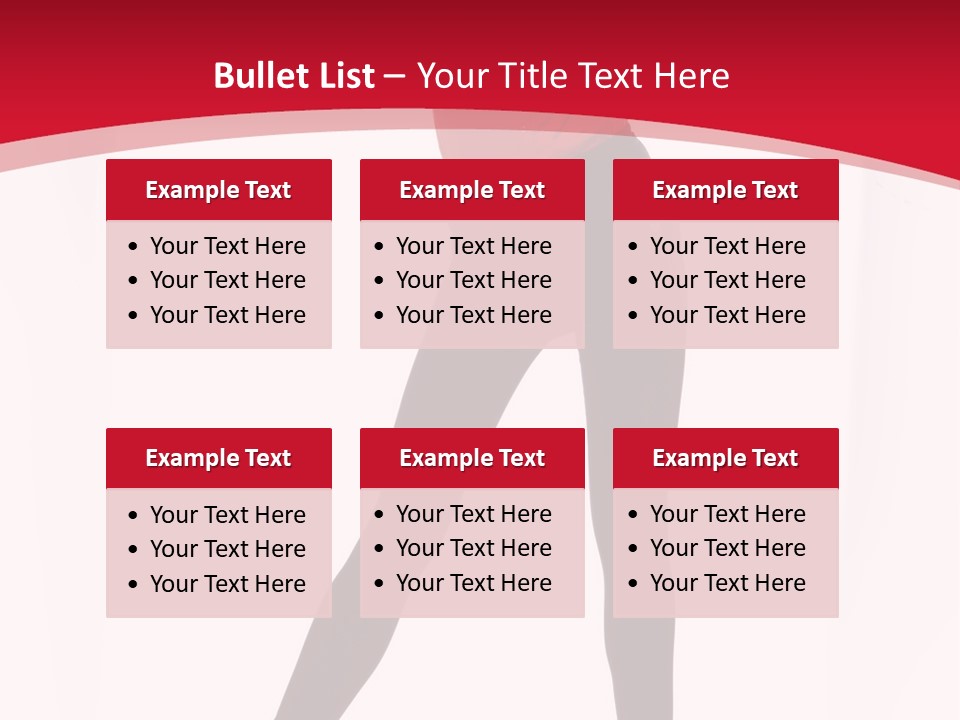 Head Haircut Young PowerPoint Template