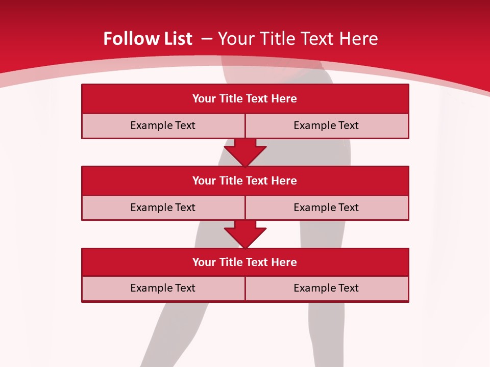 Head Haircut Young PowerPoint Template