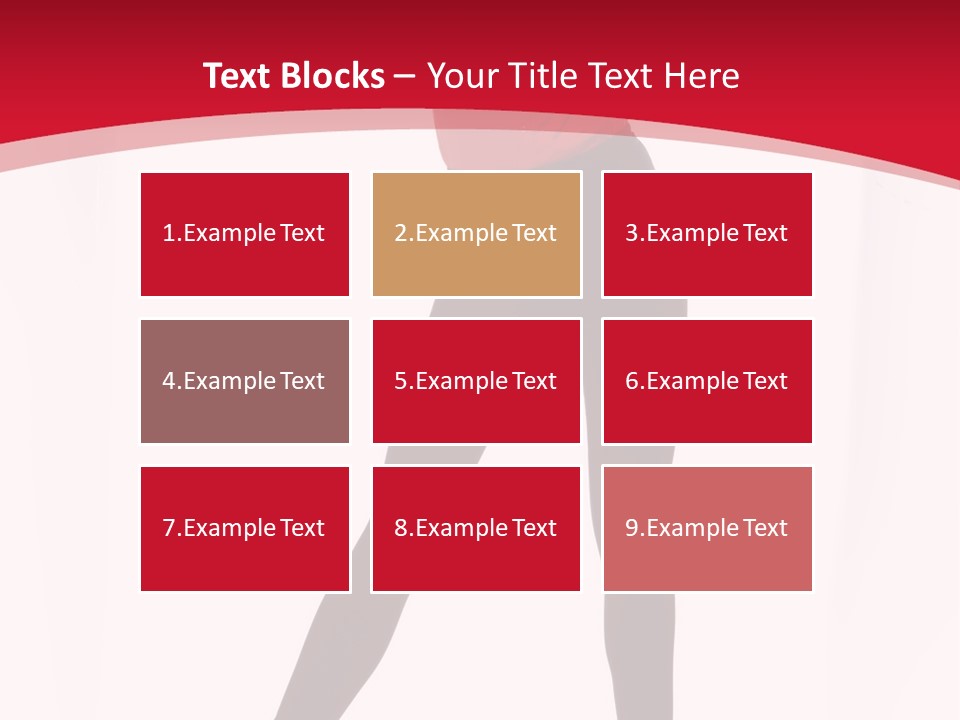 Head Haircut Young PowerPoint Template