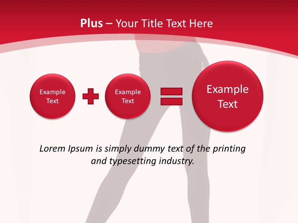 Head Haircut Young PowerPoint Template