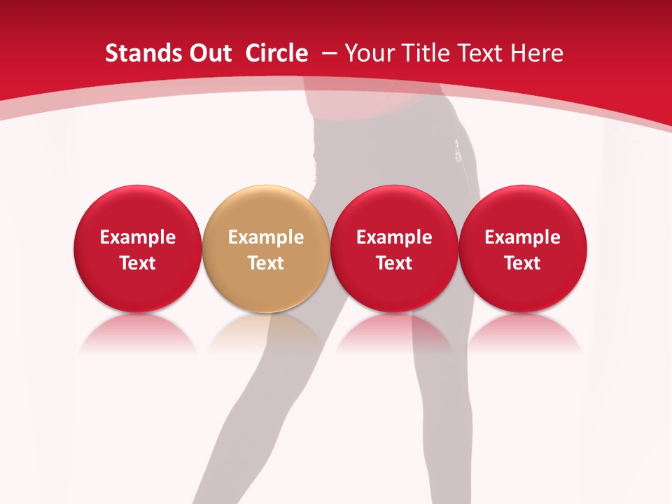 Head Haircut Young PowerPoint Template