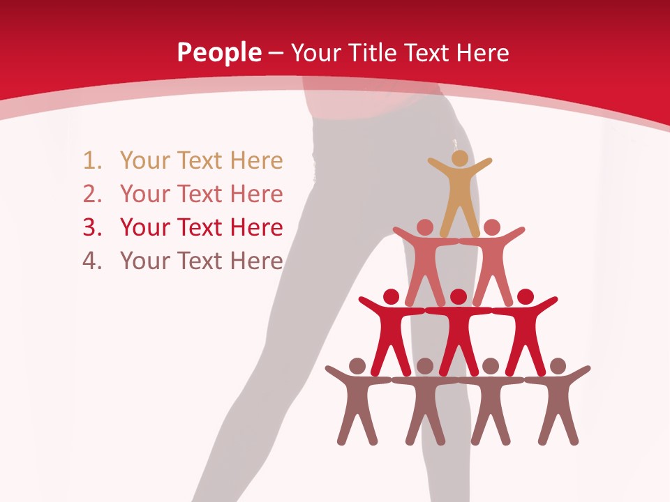 Head Haircut Young PowerPoint Template