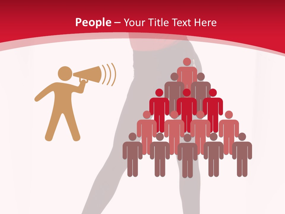 Head Haircut Young PowerPoint Template