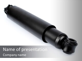 Machine Path Car PowerPoint Template