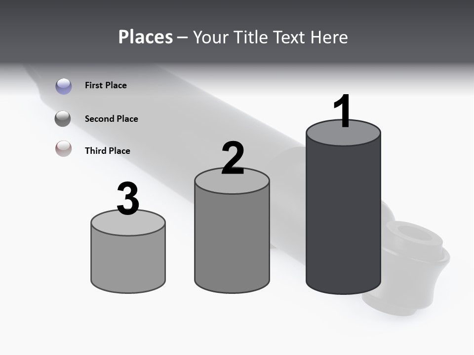 Machine Path Car PowerPoint Template